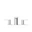 Parallel Two-Handle Deck-Mount Bath Faucet-1117811764