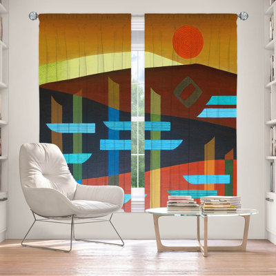 Fehrat Room Darkening Curtains / Drapes Pair