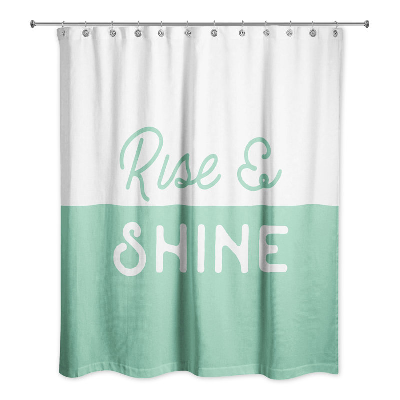 Rideau de douche Perine, Vert