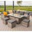 9 - Person Garden Lounge Set with Cushions