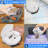 Serenelife Smart Vacuum Cleaner - Automatic Robot Cleaning Vacuum With App Control, 700Pa Suction, And 3 Cleaning Modes, Ideal For Hard Floor, Pet Hair, Low-Pile Carpet (White)-116312569
