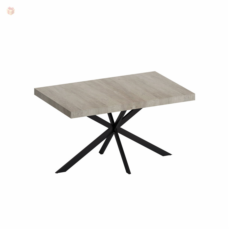 Table de salle à manger Retro Retro, Gris