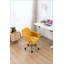 Fauteuil de bureau moderne en tissu Teddy, réglable, pivotant à 360°, avec roulettes universelles, hauteur réglable, idéal pour le bureau à domicile et le salon.-28718691