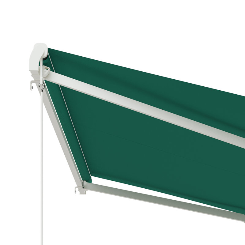 Auvent de patio rétractable, L 118,1 po x P 94,5 po