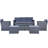 Siniard 5 - Person Outdoor Seating Group with Cushions-1506060305-1506060306