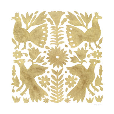 Impression sur toile, "Otomi Elegance IV" par Nancy Green