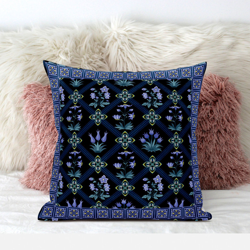 Housse et insert de coussin décoratif en polyester, 16 po x 16 po