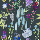 Dunham Floral Wallpaper