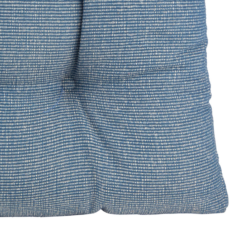 Non-Slip Dining Room And Kitchen Seat Cushions, 20 X 18 X 3 Inches, Set of 2, Wedge Blue