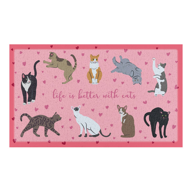 Ambania Non-Slip Animal Print Indoor / Outdoor Doormat