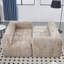 Comfortable Chenille Loveseat Sofa For Relaxation And Style In Any Room-350178281