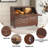 Geometric Pattern Bread Box - Stylish Storage Solution for Kitchen-1777583247