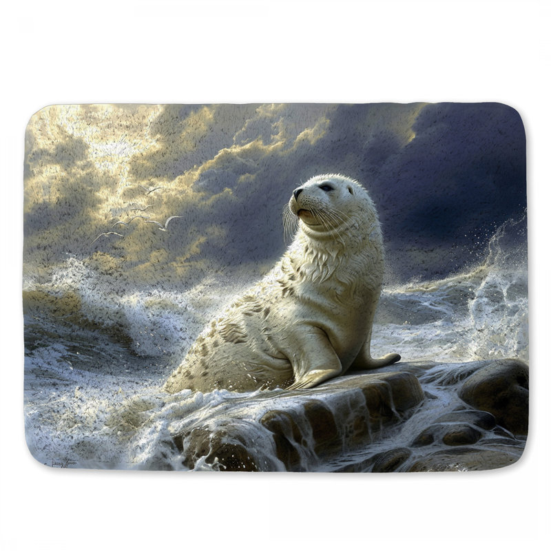 Tapis de bain Seal Seal, L 21 po x L 34 po