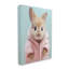 Lapin en chandail douillet, estampe numérique encadrée par RB-101198080