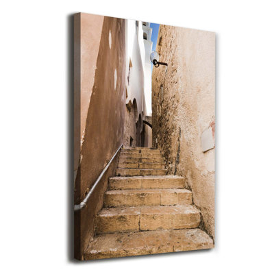 Streets Of Israel - Wrapped Canvas Print