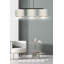Eamie 3 - Light Steel Kitchen Island Pendant-1323671193