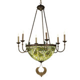 Tiffany 10 - Light Chandelier