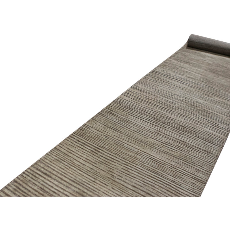Hand Knotted Area Rug in Camel