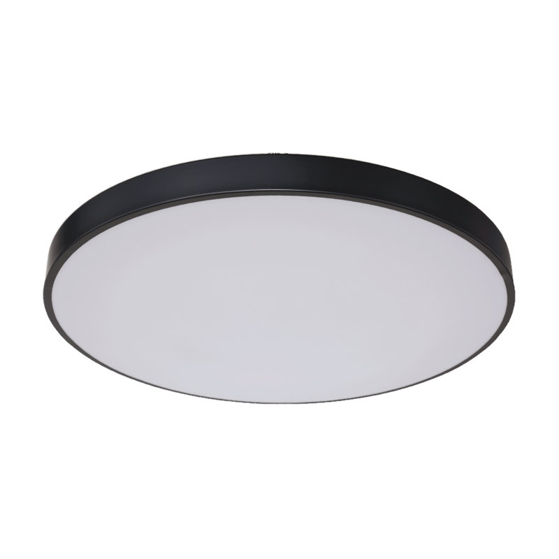 Sherwood LED Flush Mount, Black, 5cm H x 60cm W x 60cm D