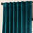 Oakbrook Velvet Room Darkening Curtain Single Panel-164959542-164959544