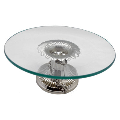 Three Star Im/Ex Inc. Glass Platter