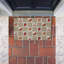 Tapis d'extérieur à carreaux Soft Fruits, par Lil 'Rue, 18 po x 30 po