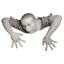 The Zombie Gargoyle Weather Resistant UV Resistant Polyresin Garden Statue