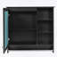 Armoire de rangement murale à miroir avec tablette réglable, charnières à fermeture en douceur pour la salle de bain-2125337223