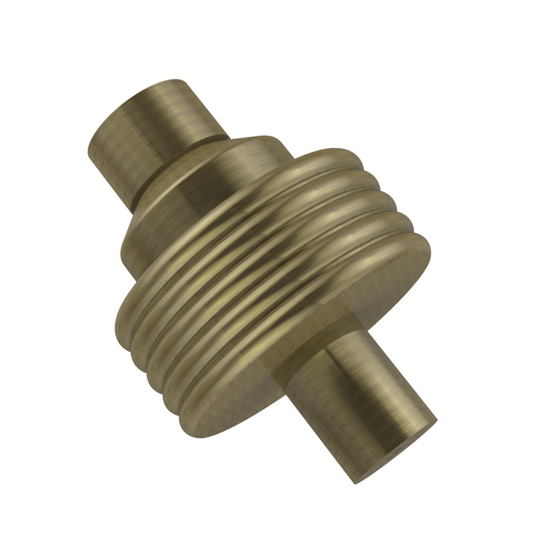 Poignée fantaisie 1 3/4", Laiton antique