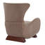Chaise d'appoint moderne en polyester avec espace pour animaux / rangement - capacité de 330 lb, chaise longue de salon, design élégant et durable-134642026