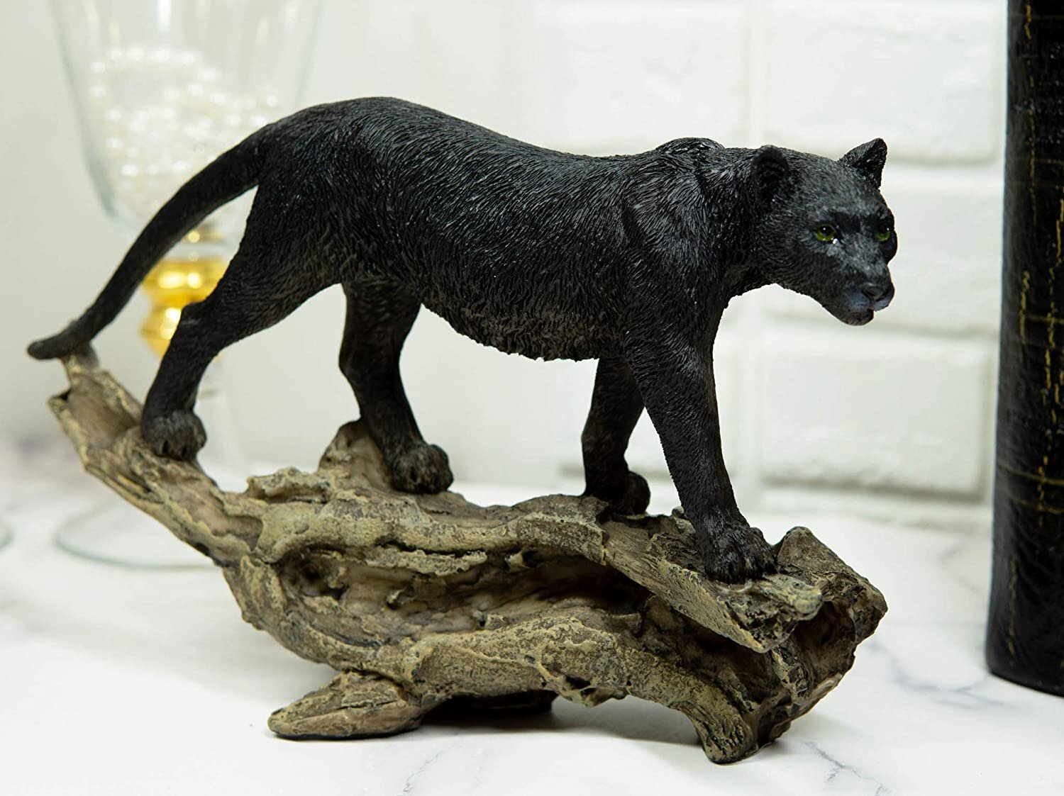 Trademark Global Christine Sainte-Laudy Black Cat in the Garden