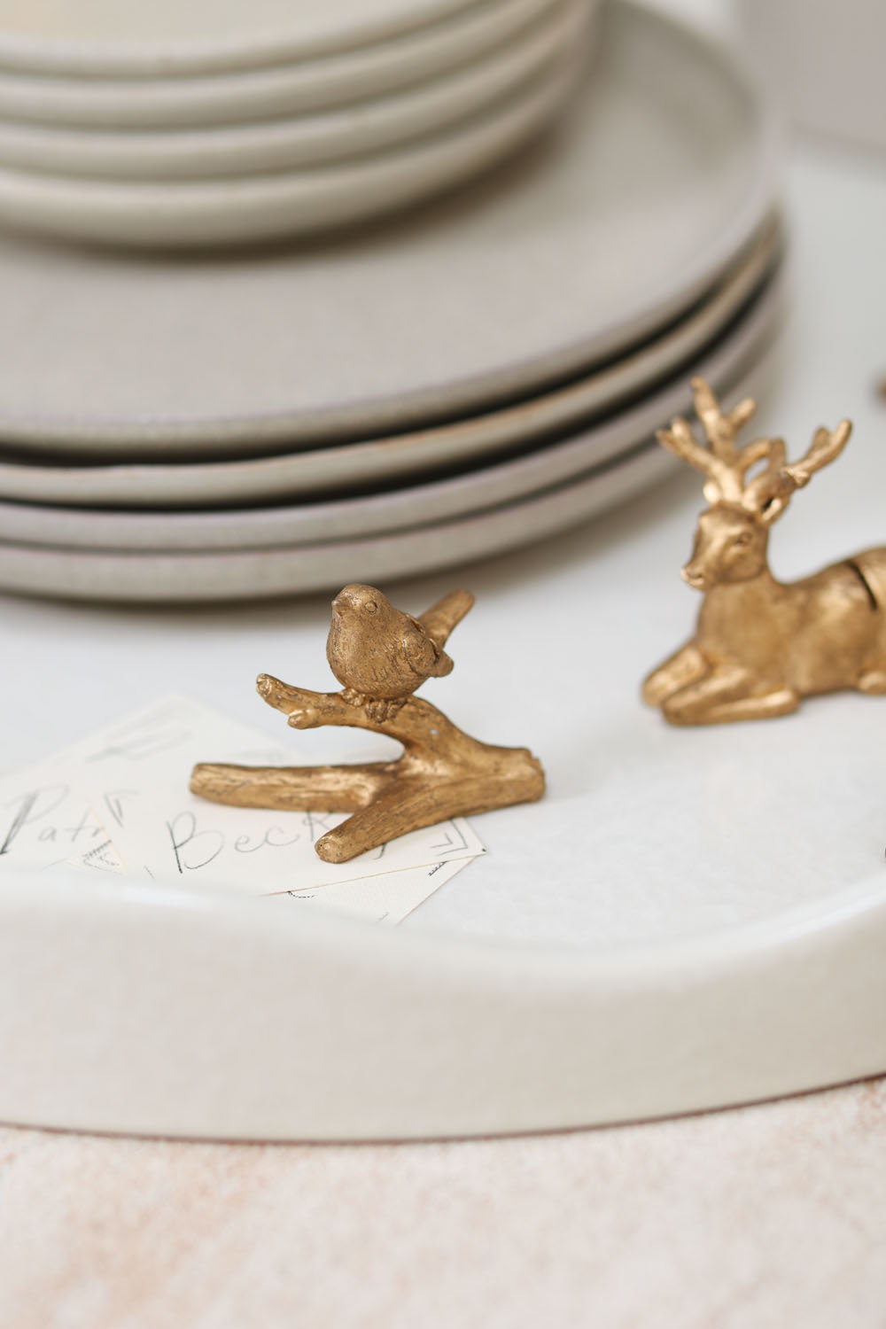 Enchanted Critter Name Card Holder, 2 in x 2.5 in