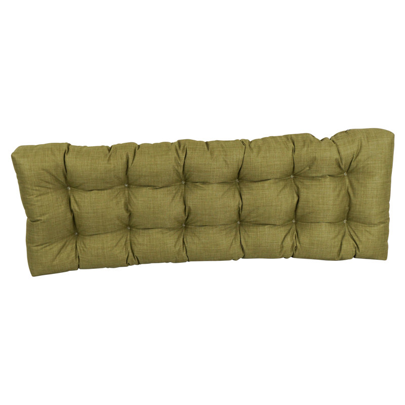 Coussin de siège intérieur / extérieur en polyester filé, L 46 po x P 19 po, Avocat