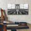 «Brooklyn Bridge» par Photoinc Studio, art mural en verre acrylique-55292091