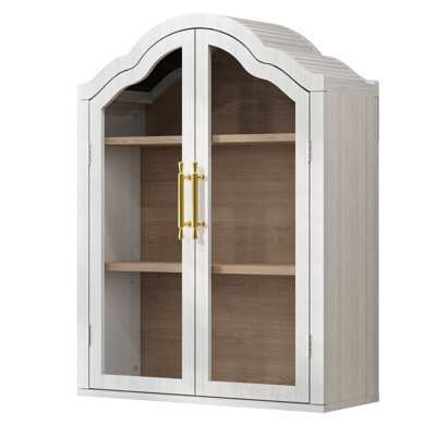 Armoire murale arquée