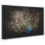 Peacock With Outstretched Feathers - Wrapped Canvas-56645686