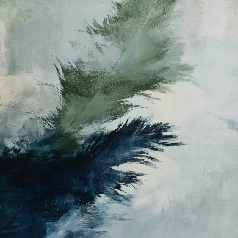 Breath of the Wing, 40" H x 40" W