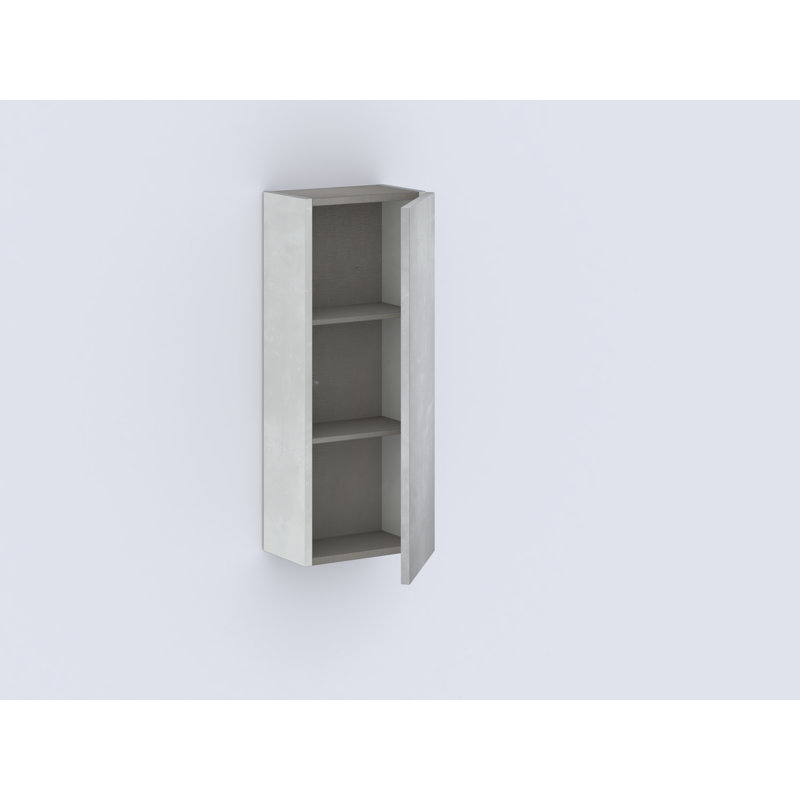 Enara Bathroom Cabinet, Concrete Light Grey