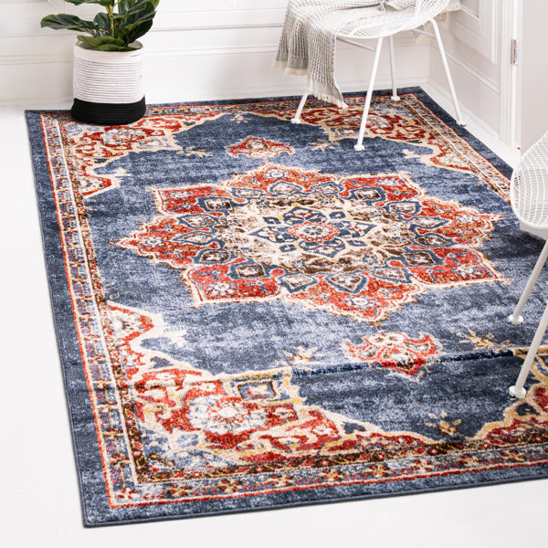 Persian Rug Navy - Wayfair Canada