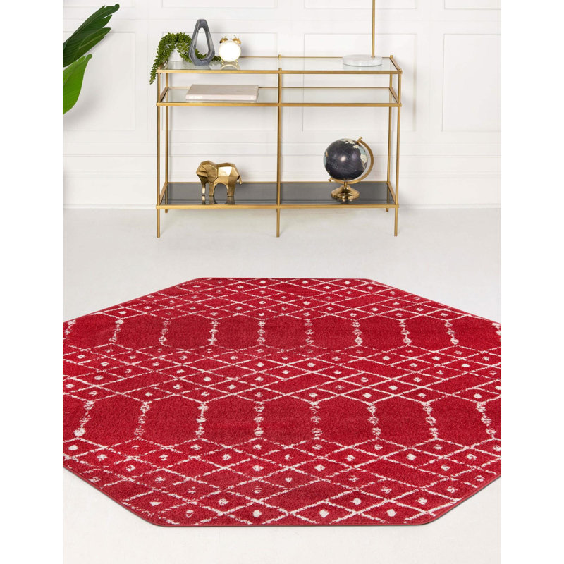 Haywards Maeve Paxon Trellis Rug 6, Octagon 5'3" x 5'3"