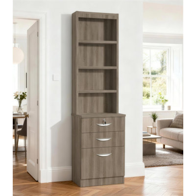 Cormac 48cm Wide 3 -Drawer File Cabinet