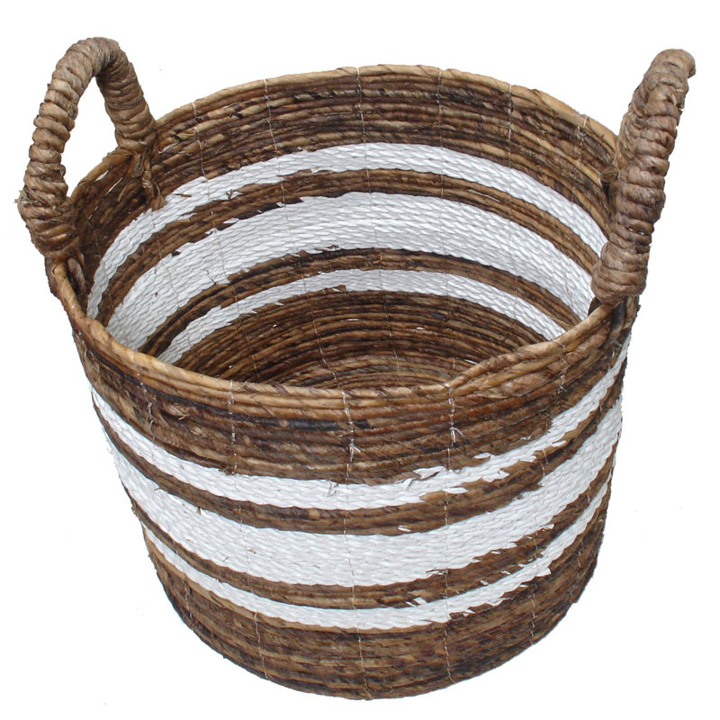 Bay Isle Home™ Wicker Decorative Basket, 13 x 13 x 13