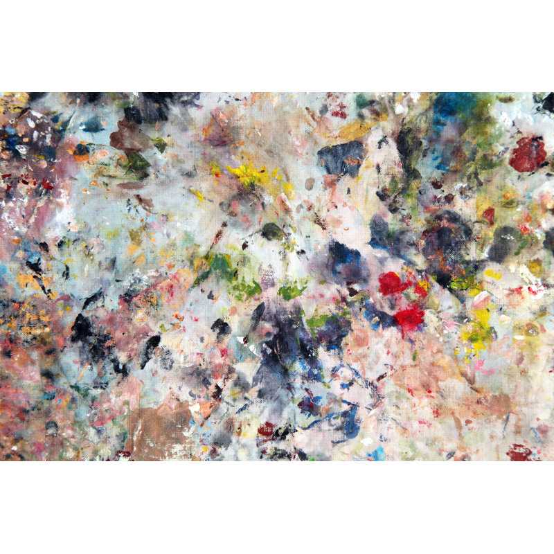 Oil Abstract Painting - No Frame Painting, 81cm H x 122cm W x 3.8cm D