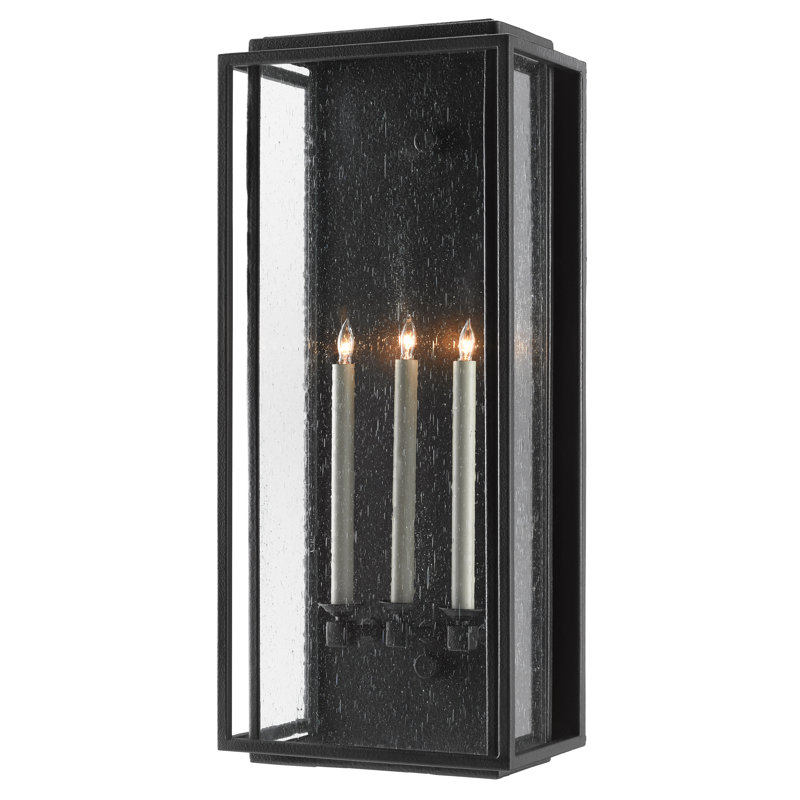 Wright 3 - Light Outdoor Armed Sconce