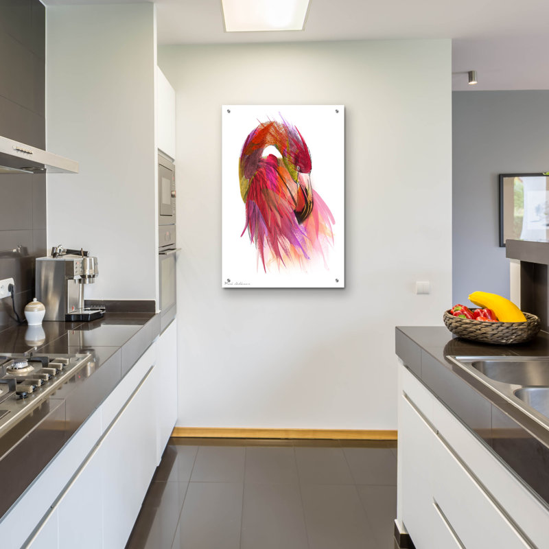 «Flamingo Colors 2» par Mark Ashkenazi, H 36 po x l 24 po x P 0,2 po