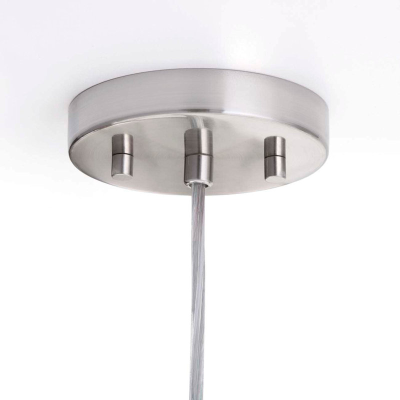 Achilleas 1 - Light Single Pendant, Brushed Nickel