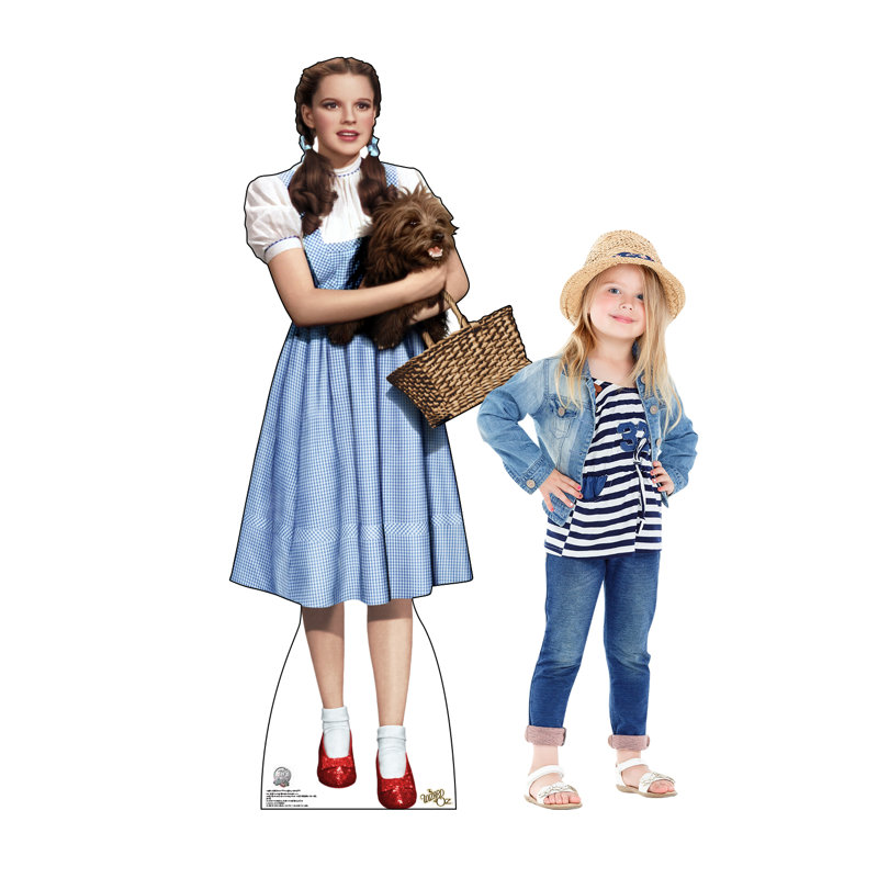 Dorothy Holding Toto Life-Size Cardboard Standup