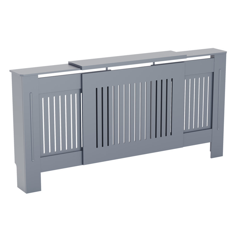 Amberlie Panel Adjustable Radiator Cover Home Entryway Hallway Furniture 