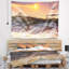 Tapisserie «Seascape Sunrise and Roaring Ocean Waves»-28509442