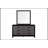 SOLUTO GREY AND BLACK MIRROR, Modern Rustic Design For Home Decor And Functional Reflection